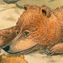  Kinderbuchillustration / Dschinie bei den Bären
